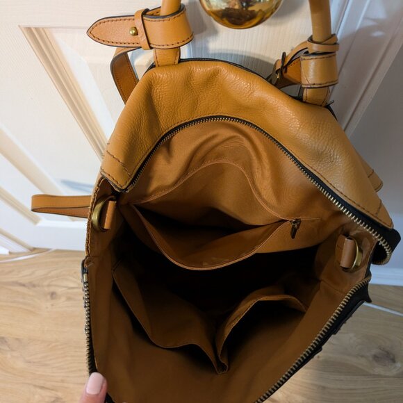 Fossil convertible backpack, tan - Picture 2 of 5